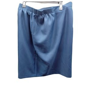 Alfred Dunner Blue Skirt 18P - Women's Skirts - Elastic Waist